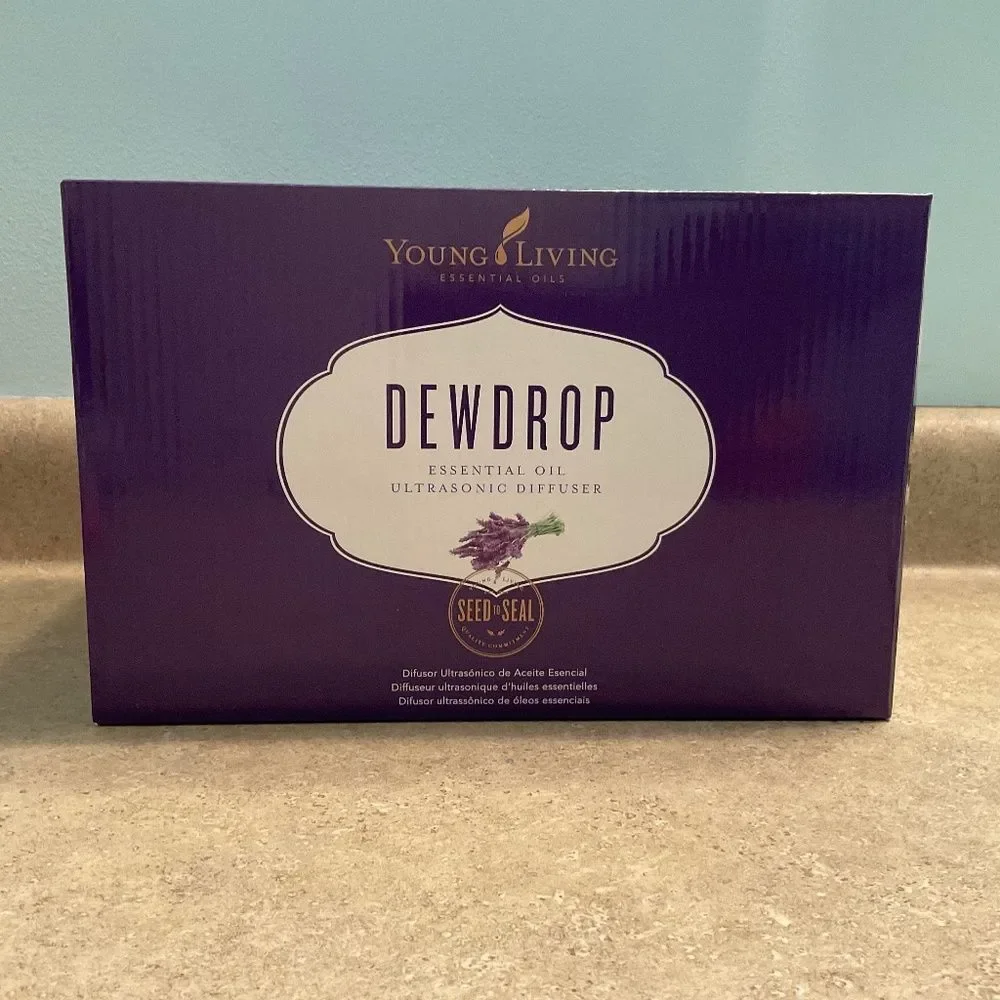 Young Living Diffuser Dewdrop essential oil ultrasonic-new in box- never used
